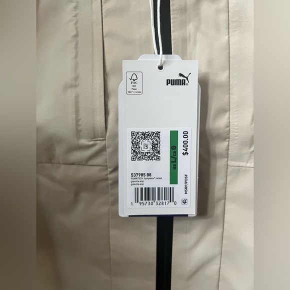 Puma Pumatech Sympatex Full Zip Jacket Granola aop Casual Athletic Men's… - Picture 2 of 5
